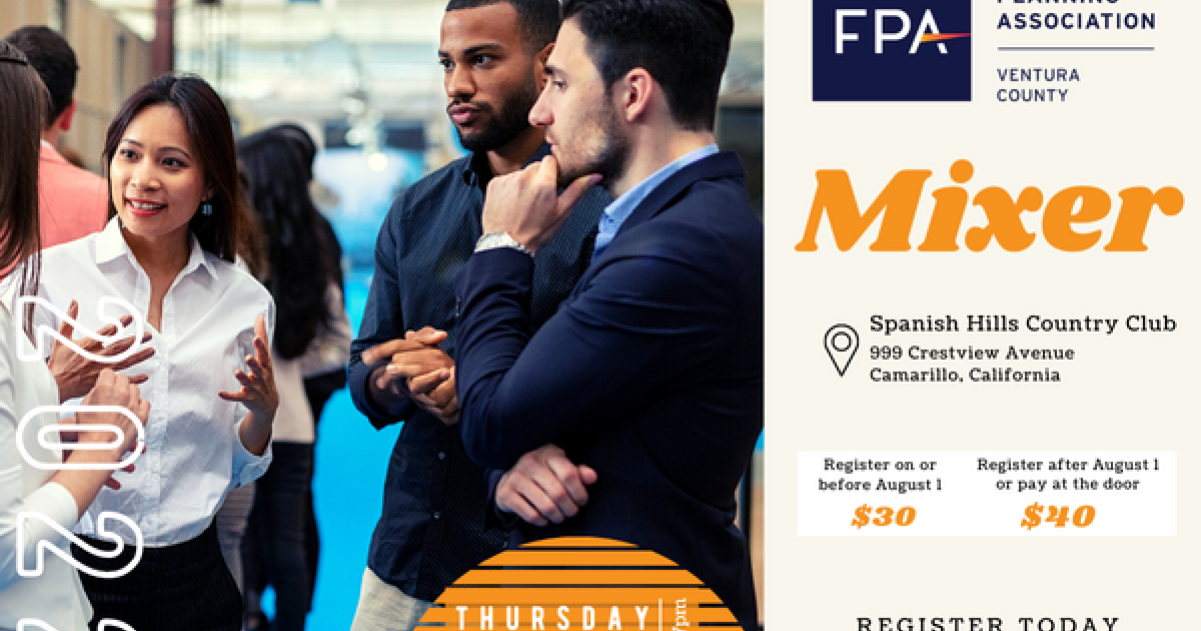 FPA VC Mixer & Networking Event Financial Planning Association